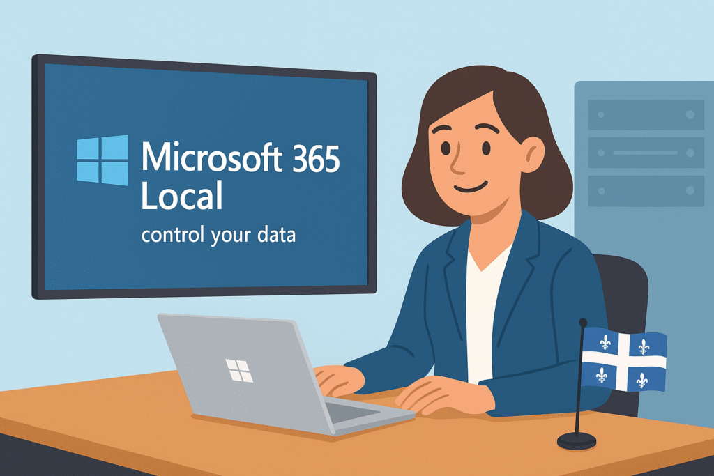 Microsoft 365 Local (EU) : ce qu’il faut retenir – et pourquoi c’est une bonne nouvelle pour les organisations au Québec