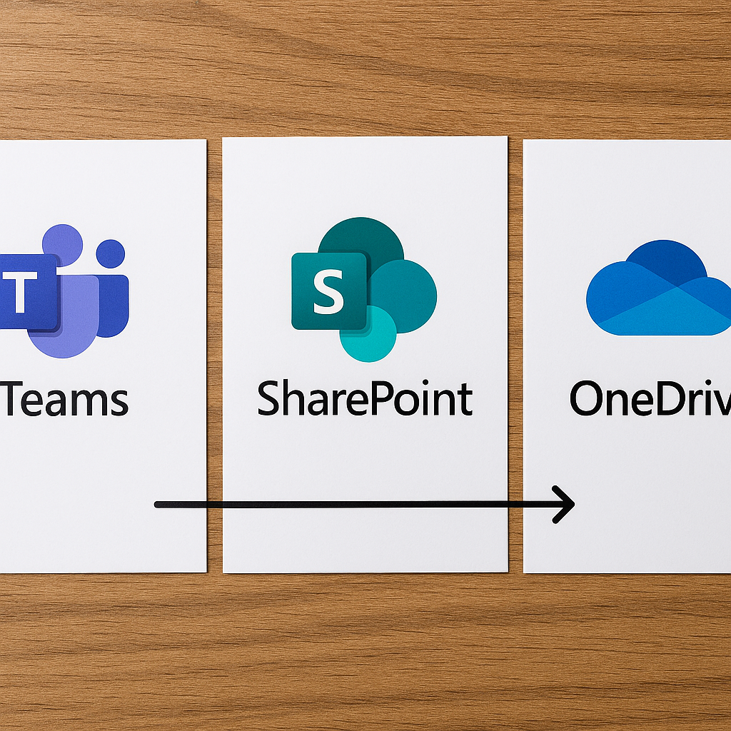Où déposer mes documents : Teams, SharePoint ou OneDrive ?