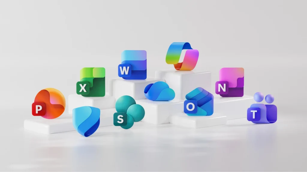 Quand Microsoft redéfinit le langage visuel du travail